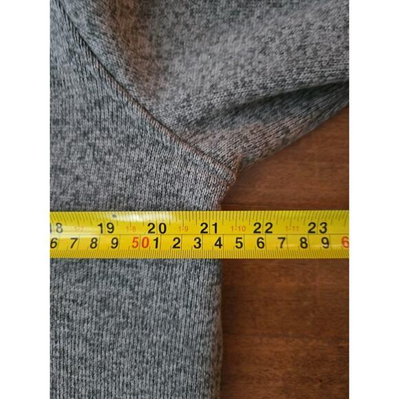 Rhone Warm Up Tech Full Zip Men's Hoodie Gray - Size M - Picture 4 of 5